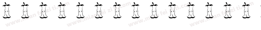 characteristic food字体转换